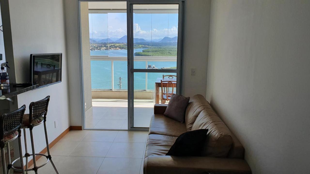 Apt Com Dois Quartos, Novo, Centro De Guarapari! Varanda Gourmet Com Vista Mar, Churrasqueira, Smart Tv, Wi-Fi 200 Mb, Lavadora De Roupas E Garagem Privativa Luaran gambar