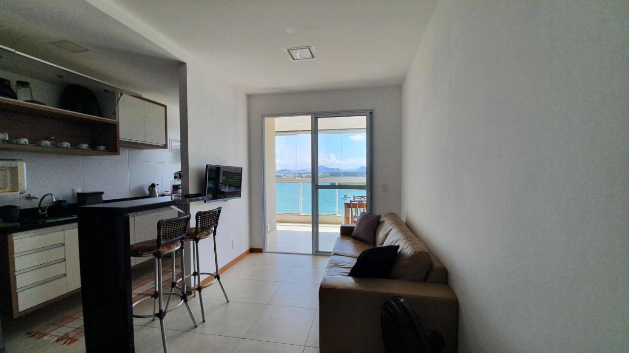 Apt Com Dois Quartos, Novo, Centro De Guarapari! Varanda Gourmet Com Vista Mar, Churrasqueira, Smart Tv, Wi-Fi 200 Mb, Lavadora De Roupas E Garagem Privativa Luaran gambar