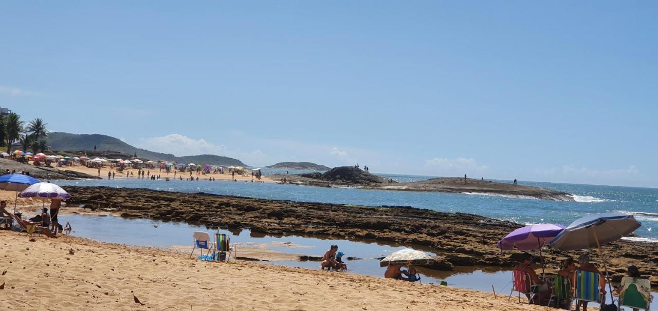 Apt Com Dois Quartos, Novo, Centro De Guarapari! Varanda Gourmet Com Vista Mar, Churrasqueira, Smart Tv, Wi-Fi 200 Mb, Lavadora De Roupas E Garagem Privativa Luaran gambar