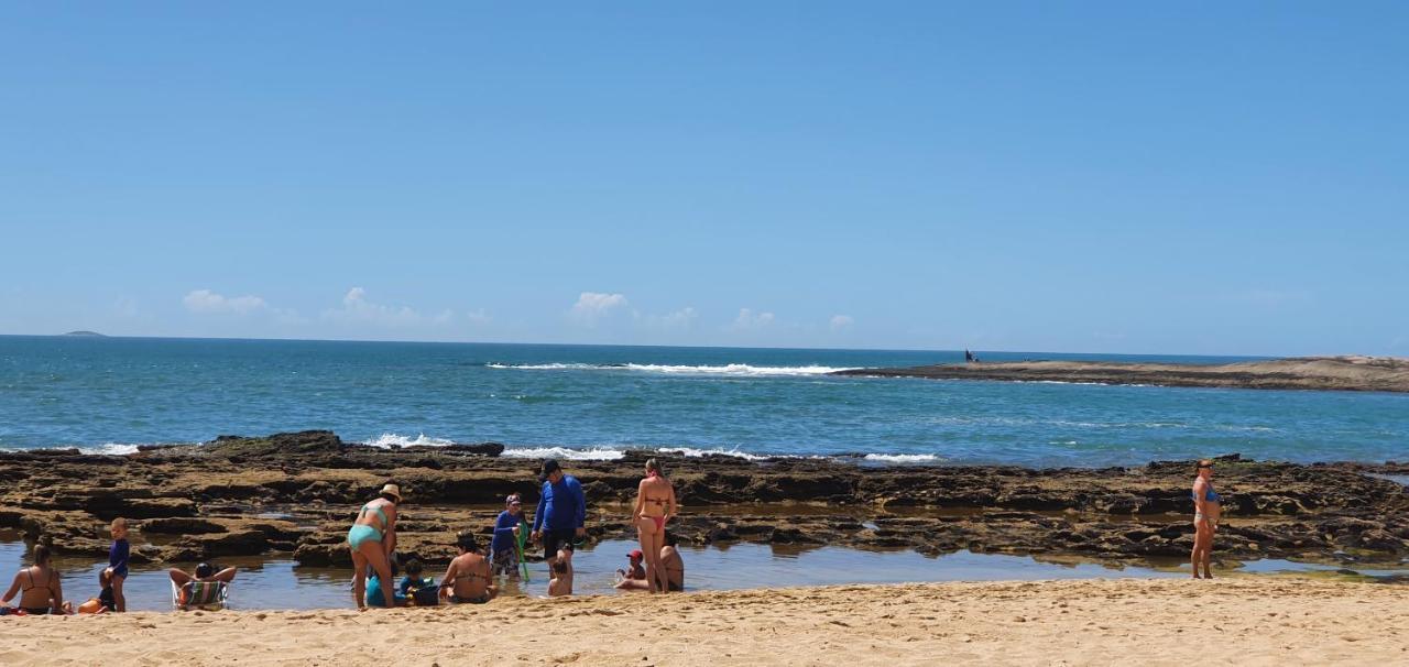 Apt Com Dois Quartos, Novo, Centro De Guarapari! Varanda Gourmet Com Vista Mar, Churrasqueira, Smart Tv, Wi-Fi 200 Mb, Lavadora De Roupas E Garagem Privativa Luaran gambar